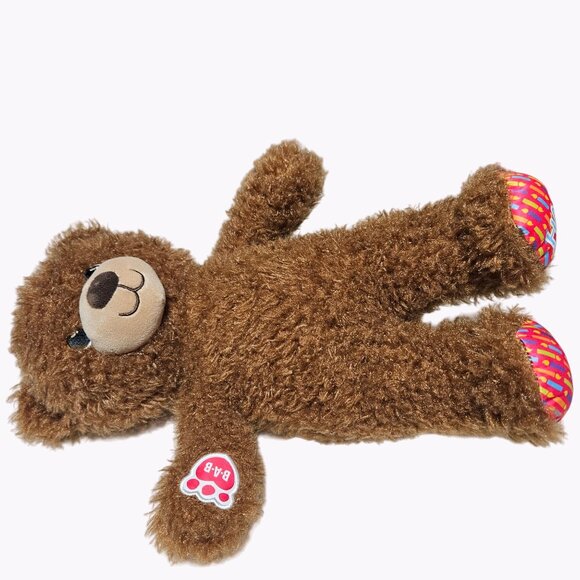 Build a Bear Happy Birthday Teddy Bear 14 inch Plush Blue T-Shirt Stuffed Animal - Picture 6 of 12